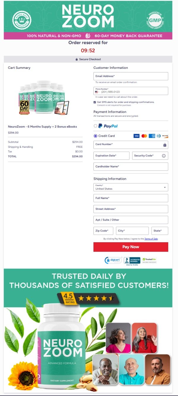 Neuro zoom website buy